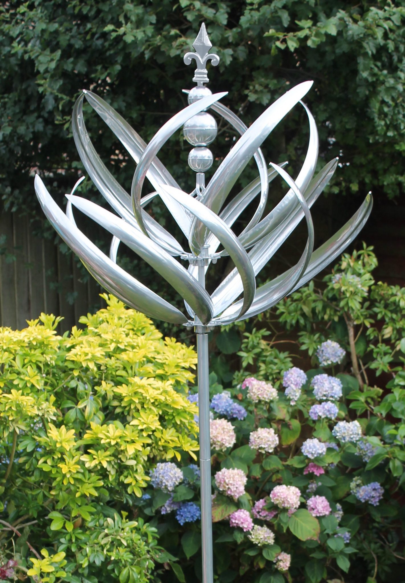 VORTEX WIND SPINNER SILVER Lightinnovation